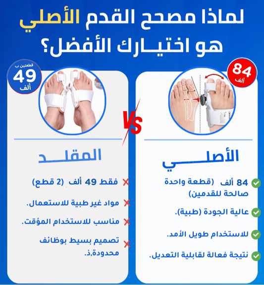 مصحح وضعية القدم الاصلي